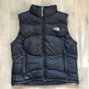 The North Face Black Puffer Vest 550-XL